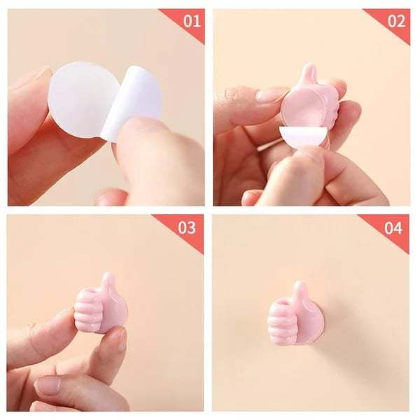 🔥Adhesive Small Hand Hook🌙