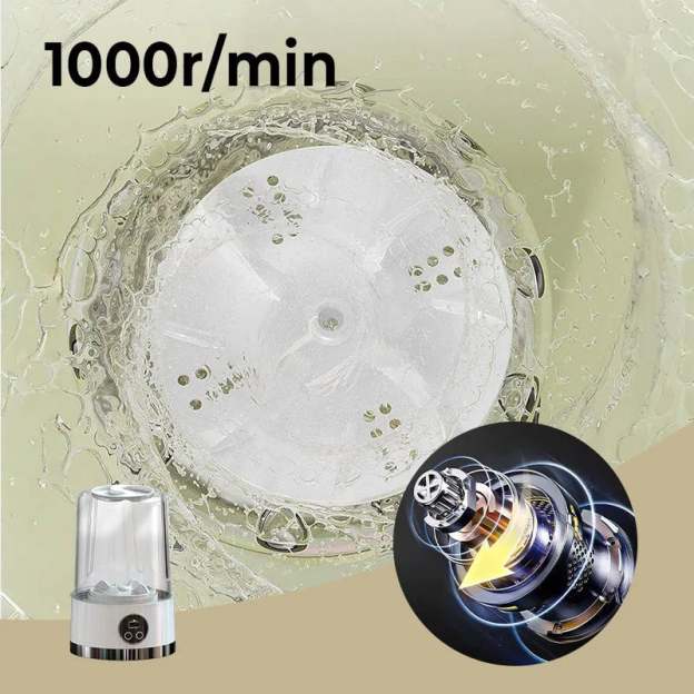 Portable Automatic Mini Washing Machine-POIULTD