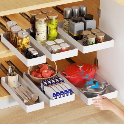 🔥LAST DAY 49% OFF🔥Pull-Out Cabinet Organizer