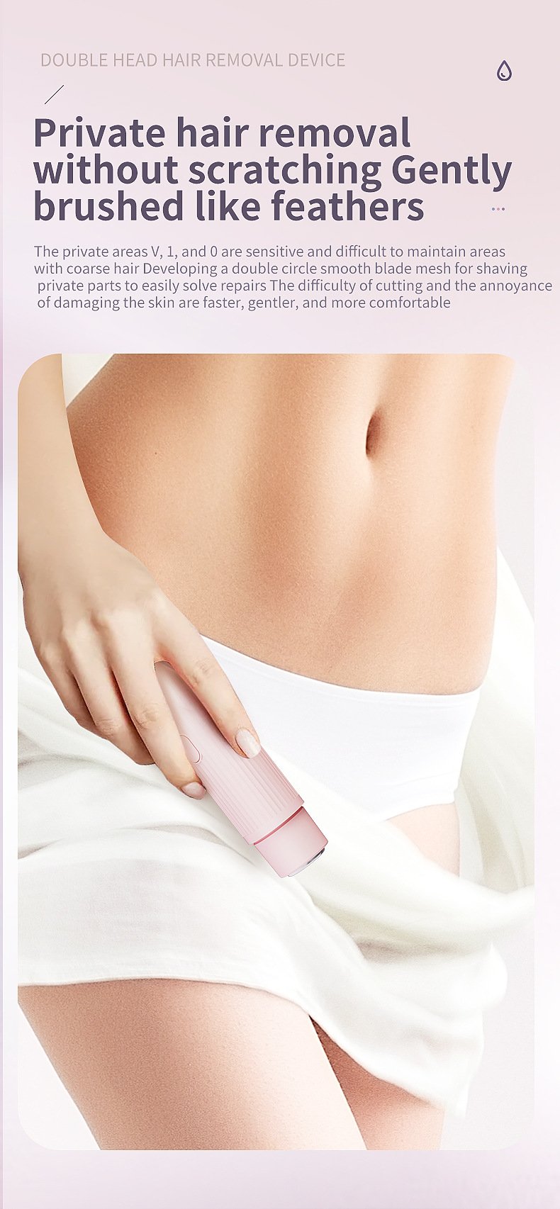 🪒Comfort 2-in-1 Electric Lady Shaver 💕  