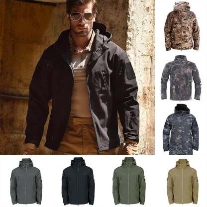 Men's Windproof Waterproof Jacket-POIULTD