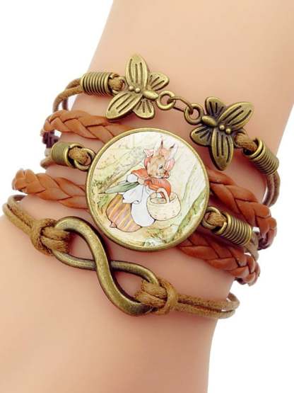 Easter Bunny Time Stone Bracelet-POIULTD
