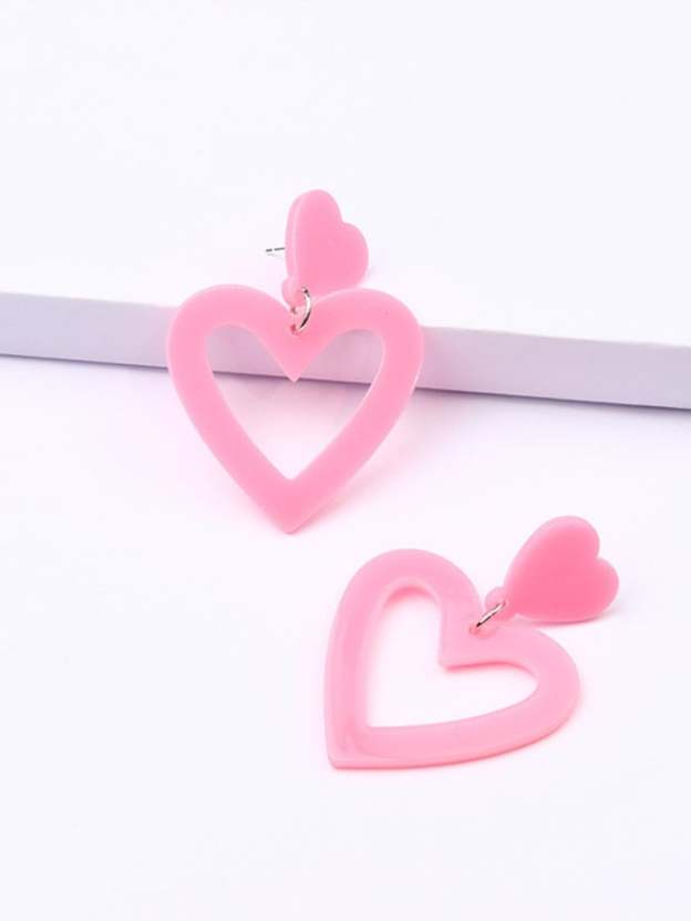 Valentine'S Day Love Acrylic Earrings For Women-POIULTD