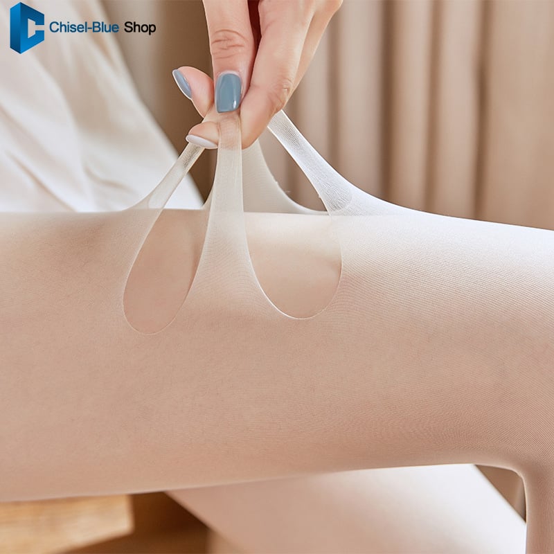 High elasticity makes it suits almost everyone!- Seamless Ultra-Soft Sheer Pantyhose-POIULTD