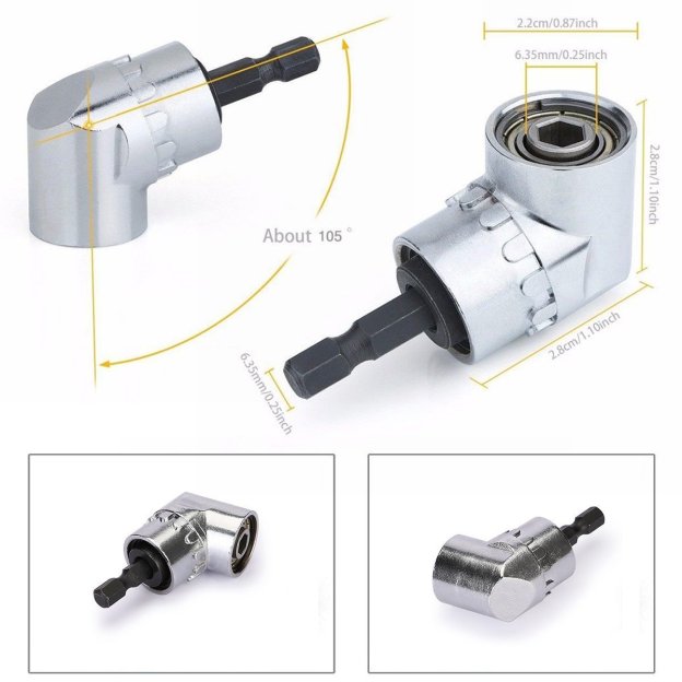🔥105 Degree Right Angle Drive Drilling-POIULTD