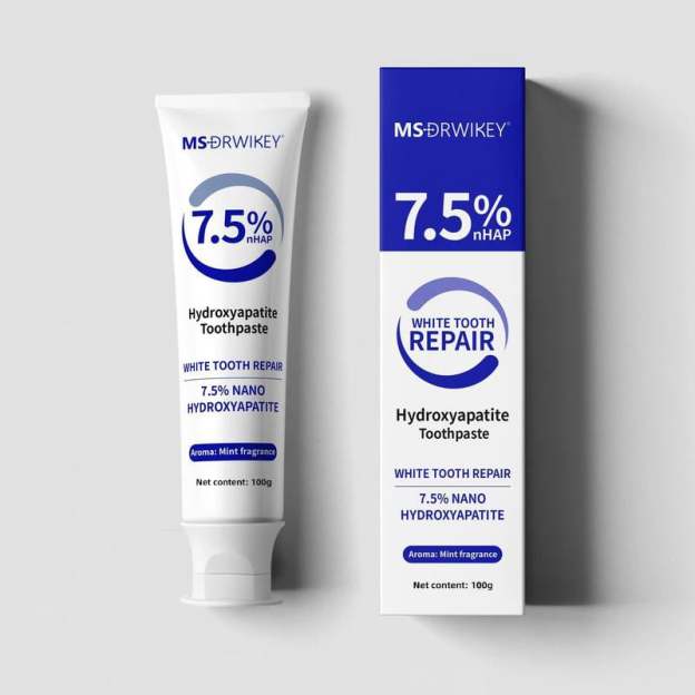 🔥Last Day Promotion 70% OFF🔥Nano Hydroxyapatite Fluoride-Free Enamel Repairing Breath Freshening Toothpaste-POIULTD