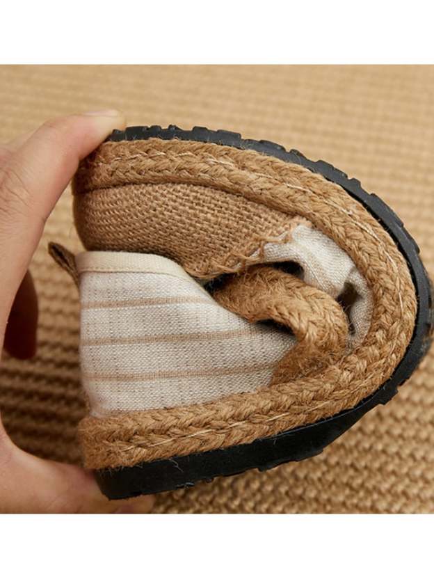 Spring And Summer New Cotton Maiping And Low Ladies Small Fresh Cloth Shoes-POIULTD
