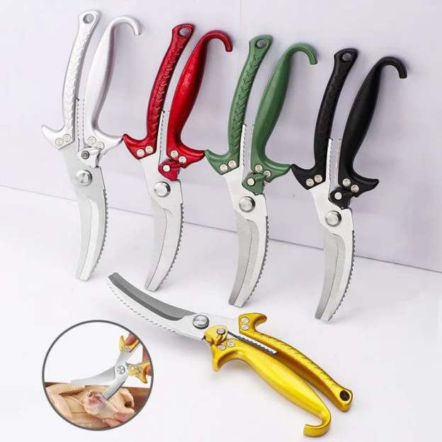 Multi-functional Kitchen Scissors Bone Shears-POIULTD