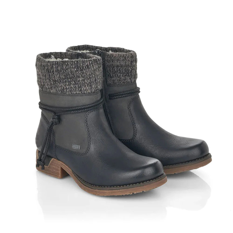 🔥Last Day Promotion 50% OFF - Women's Casual Vintage Leather Zip Boots