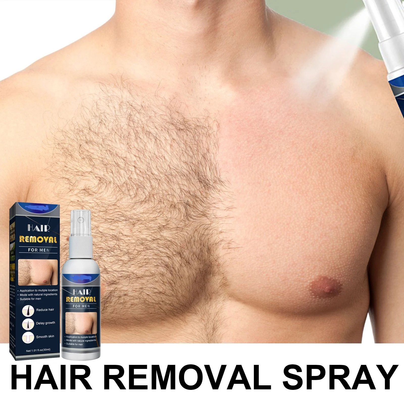 Body Hair Removal Spray🔥🔥🔥BUY 2 GET 2 FREE(4PCS)🔥🔥🔥