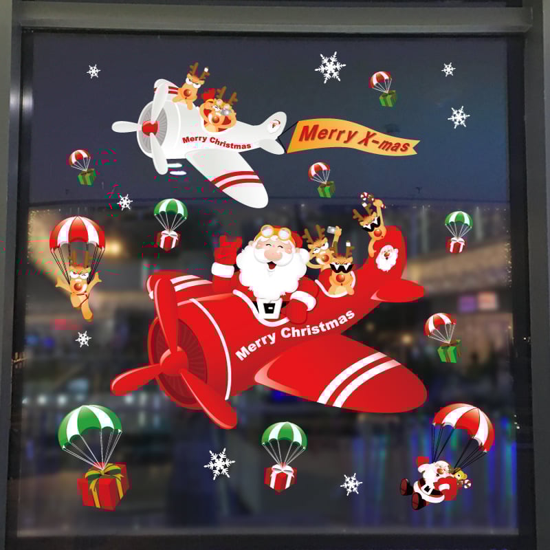 🔥Christmas Window Clings-POIULTD