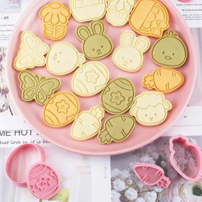 🔥Easter Sale🔥8PCS Easter Cookie Cutters🍪