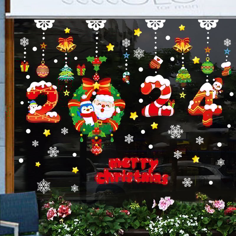 🔥Christmas Window Clings-POIULTD