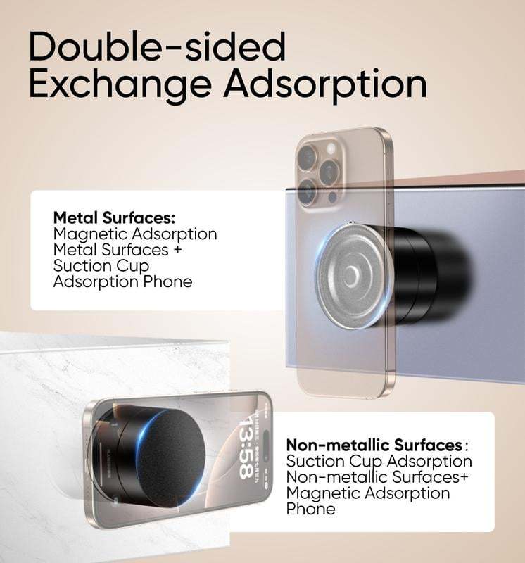 🔥🔥Last Day 70% OFF-Vacuum Magnetic Phone Stand