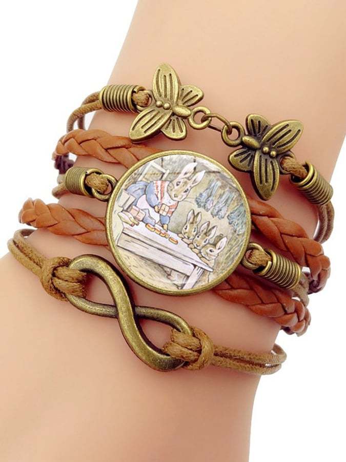 Easter Bunny Time Stone Bracelet-POIULTD