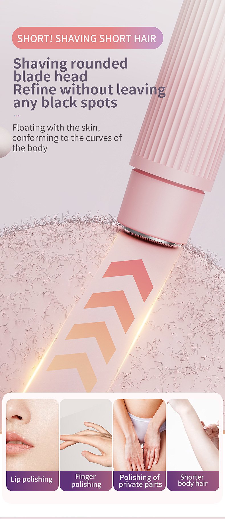 🪒Comfort 2-in-1 Electric Lady Shaver 💕  
