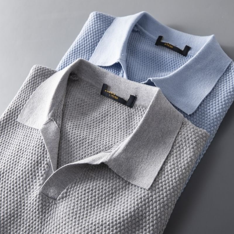 KNITTED POLO SHIRT-POIULTD