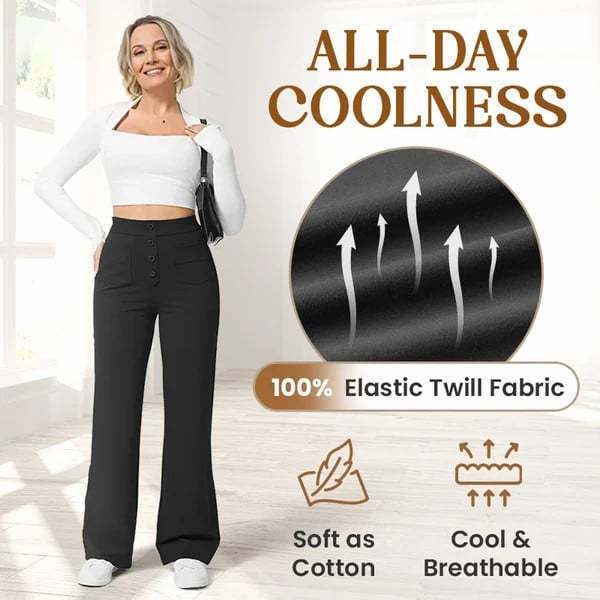 🔥Last Day 49% OFF🔥Women's Casual High Waist Stretch Pants | breathable and comfortable