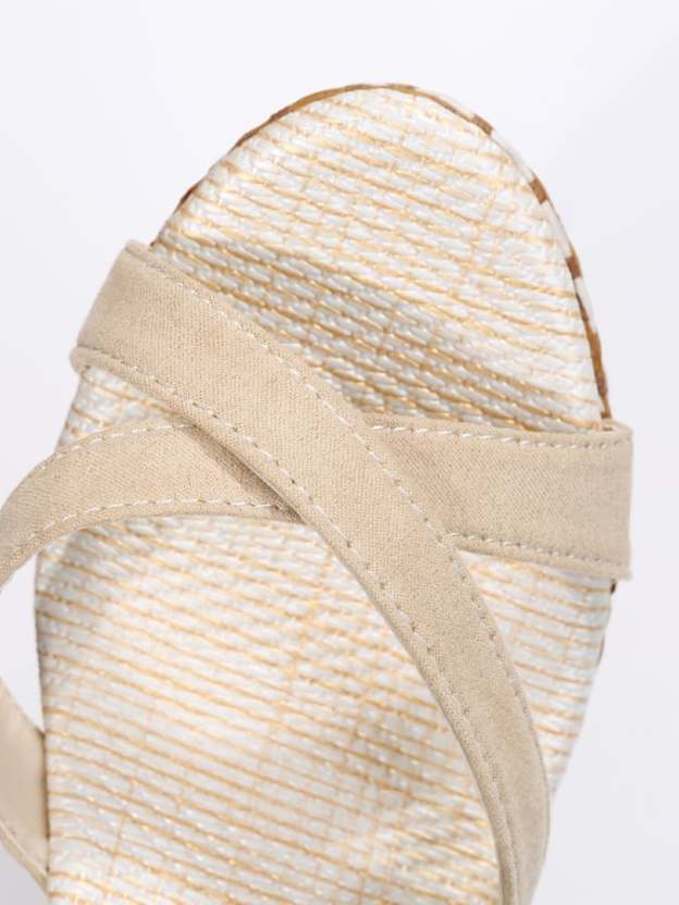 Summer New Round Head Word With Slopes With Thick Bottom Sandals With Simple Versatile Fashion Women's Shoespers-POIULTD
