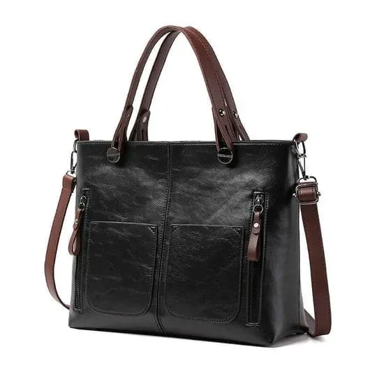 🔥 48%- Ladies vintage leather shoulder bag-POIULTD