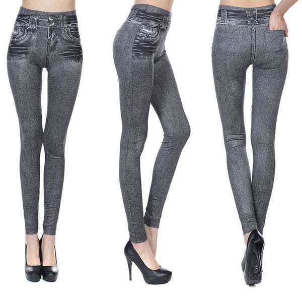 🌹Thermal Fleece-Jeggings aus Denim-POIULTD