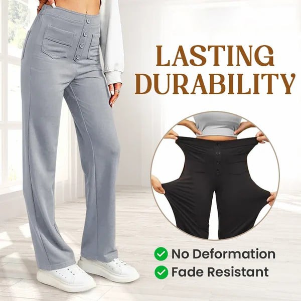 🔥Last Day 49% OFF🔥Women's Casual High Waist Stretch Pants | breathable and comfortable