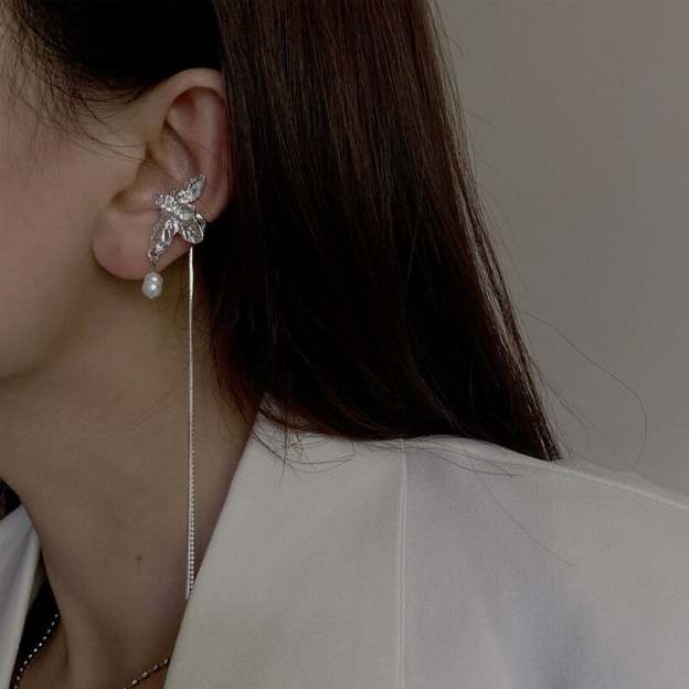 Tassel Ear Clip-POIULTD