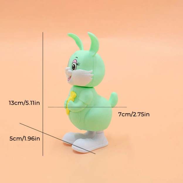 🔥Easter Sale🔥Easter Rabbit Wind up Toys--5 pcs (random color)