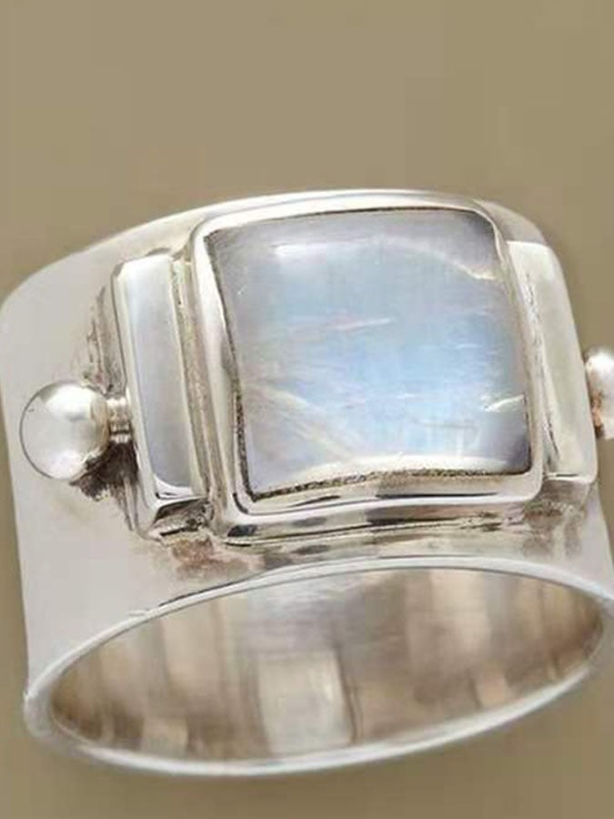 Vintage Moonstone Ring-POIULTD