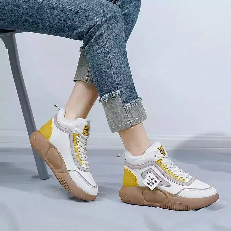 (🔥50% OFF🔥 Today And Free Shipping)💝LetcloTM Women's High Top Thick Sole Martin Boots