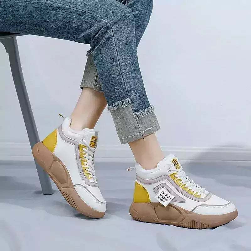 (🔥50% OFF🔥 Today And Free Shipping)💝LetcloTM Women's High Top Thick Sole Martin Boots