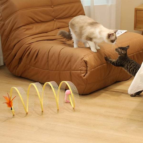 Hot Sale🐈Folded cat tunnel🔥Buy 2 Get 1 Free🔥-POIULTD