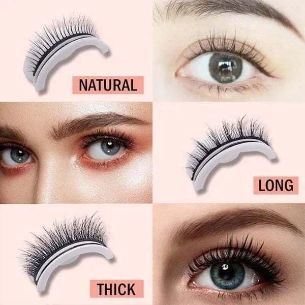 🔥Reusable Self Adhesive Eyelashes-POIULTD