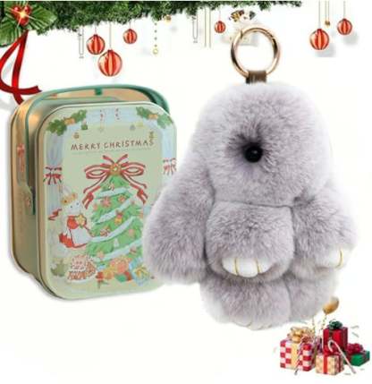 🎁Handmade Soft  Christmas Bunny Charms-POIULTD