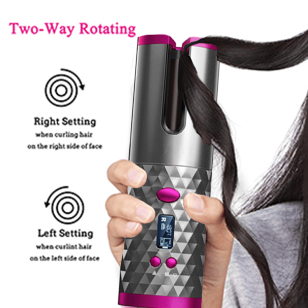 Auto Rotating Ceramic Hair Curler🔥-POIULTD