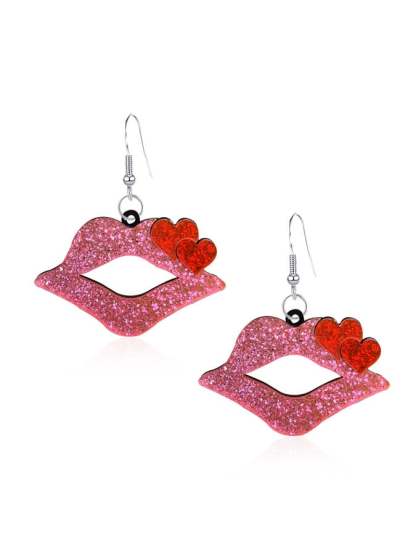 Valentine's Day Fashionable Sexy Mouth Earrings-POIULTD