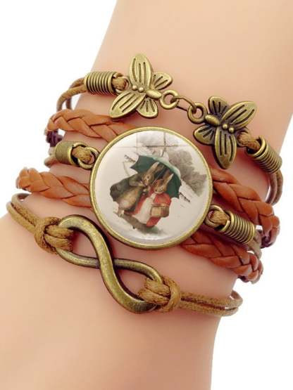 Easter Bunny Time Stone Bracelet-POIULTD