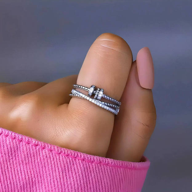 To My Daughter - Fidget Ring-POIULTD