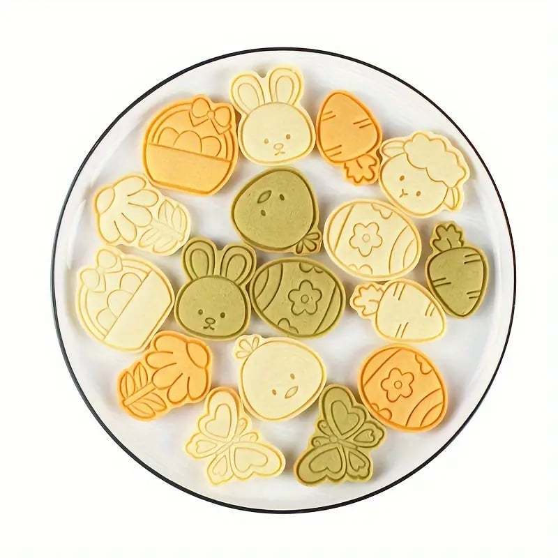 🔥Easter Sale🔥8PCS Easter Cookie Cutters🍪
