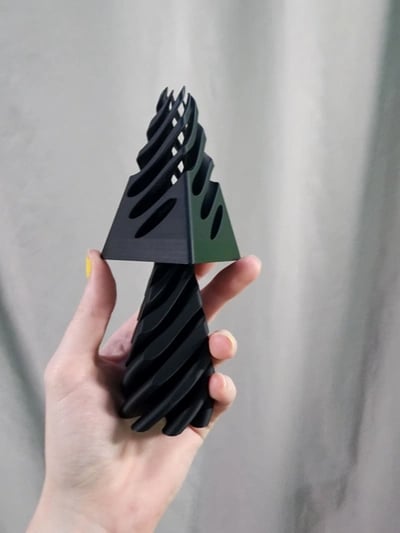 🔥Impossible Pyramid Passthrough Sculpture🗼