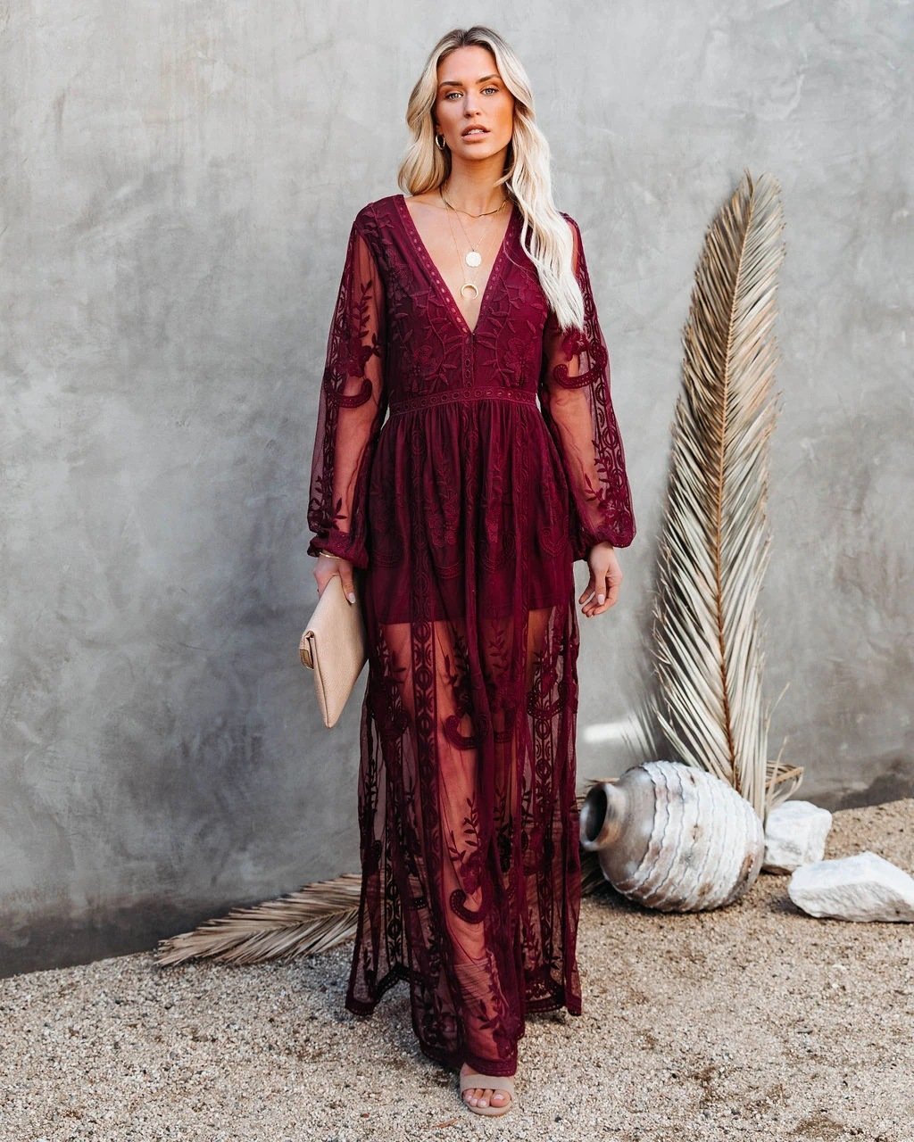 💖Up To 48% Off💖 Elegant V-Neck Dress-POIULTD