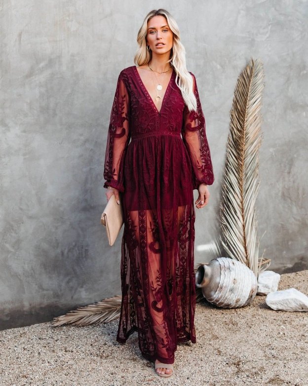 💖Up To 48% Off💖 Elegant V-Neck Dress-POIULTD