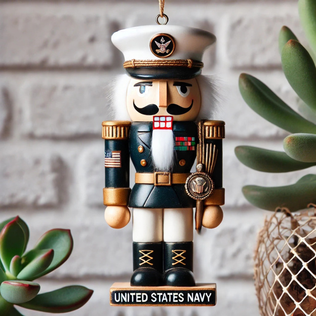 Veteran Tribute Nutcracker Statue Ornament