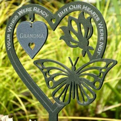 🔥49% OFF🔥 - Memorial Gift Butterfly Ornament Garden Plaque-POIULTD