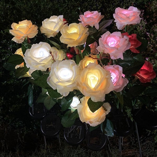 Waterproof LED Roses Flowers Lights