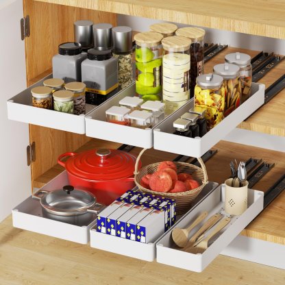 🔥LAST DAY 49% OFF🔥Pull-Out Cabinet Organizer