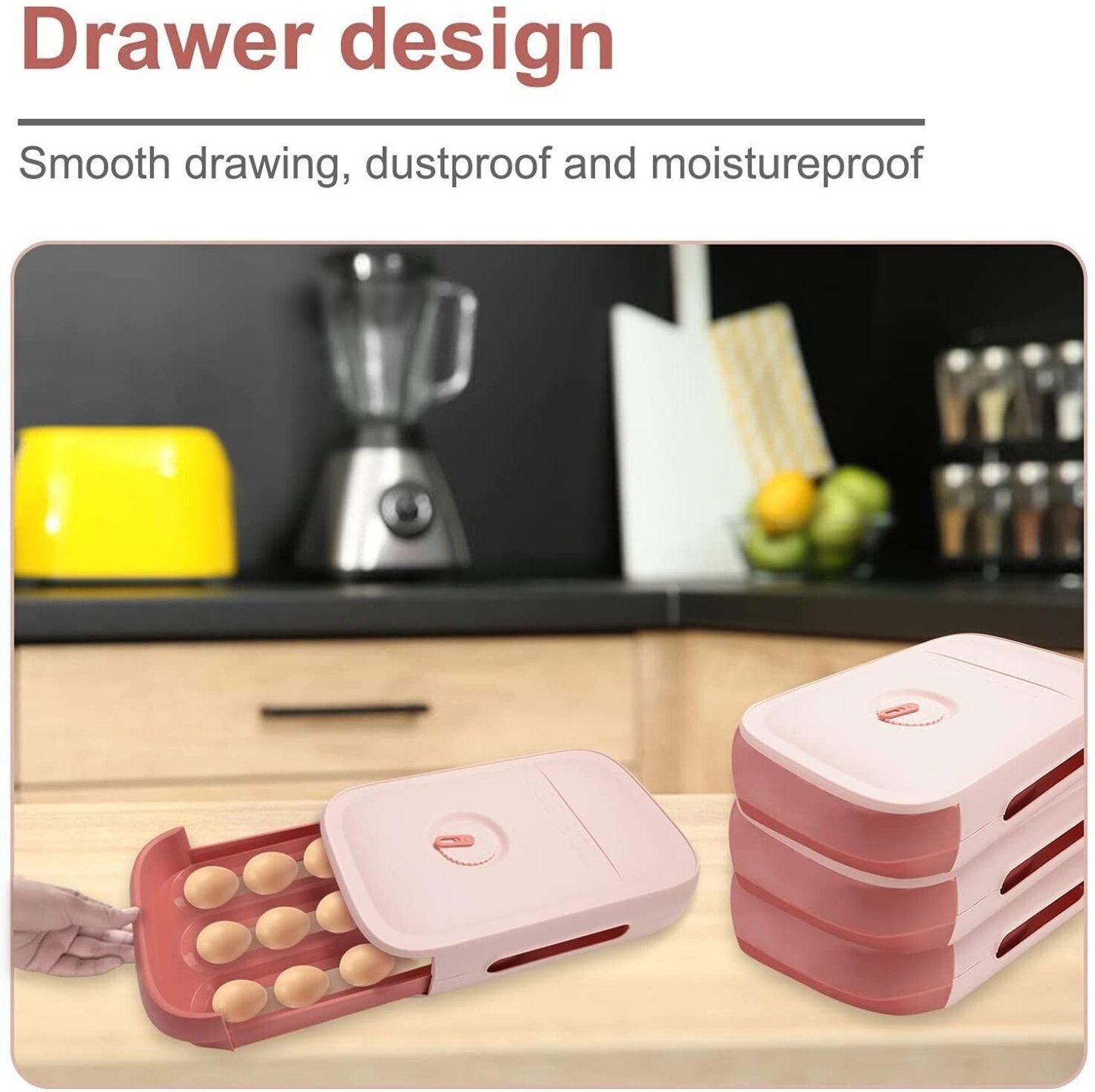 (🔥2023 Hot Sale Now - 48% OFF) New Drawer Type Egg Storage Box-POIULTD