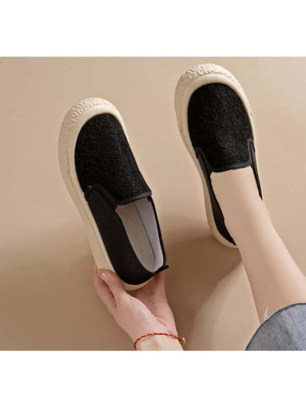 New Fashion Tide Shoes Soft Sole Women's Shoes Comfortable Versatile Fashion Anti -Slip Single Shoes Female-POIULTD