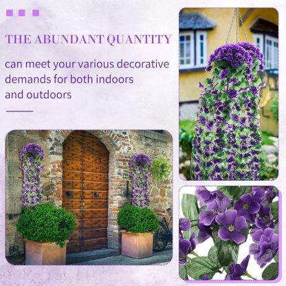 🌷Artificial Hanging Orchid Bouquet