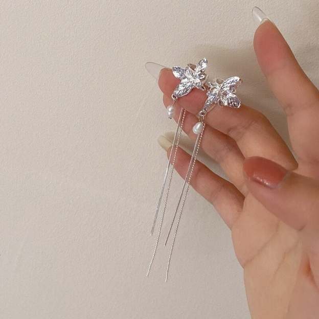 Tassel Ear Clip-POIULTD